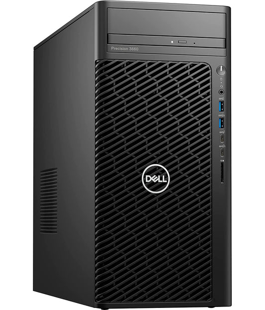 PC Dell Workstation Precision 3660 Torre, Intel Core i7-12700 Hasta 4.9 GHz, RAM 16GB, SSD 512GB, Video 4GB NVIDIA Quadro T1000, Windows 11 Pro