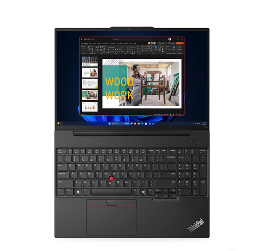 Laptop Lenovo ThinkPad T16 Gen1, Intel Core i7-1270P Hasta 4.8 GHz, RAM 16GB, SSD 512GB, LED 16" WUXGA, Windows 11 Pro