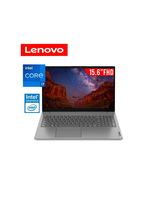 Laptop Lenovo V15 G4, Intel Core i7-1355U Hasta 5.0 GHz, RAM 16GB, SSD 512GB, LED 15.6" Full HD, Wi-Fi, Bluetooth, Windows 11 Pro