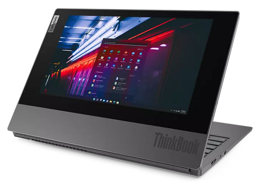 Laptop Lenovo ThinkBook Plus ( 13.3") Doble Pantalla, Core i5-10210U hasta 4.0 GHz, RAM 16GB, SSD 512GB, LED 13.3" Full HD + 2da Pantalla 10.8" E Ink Full HD Touch, Windows 11 Pro SP