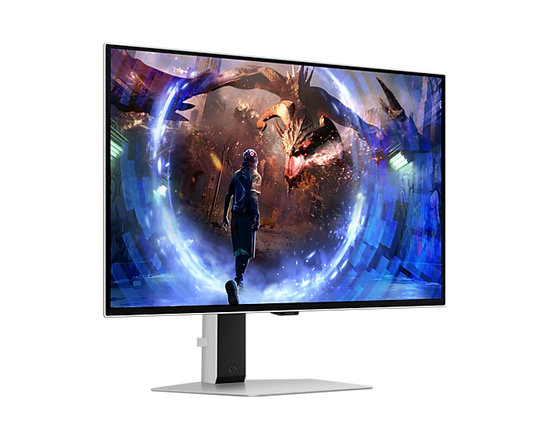 Monitor Samsung Gamer Odyssey G6 OLED LS27DG600SLXPE de 27" QHD (2560x1440), Refresco de 360Hz, 0.03 ms, HDMI, DP, AMD FreeSync Premium Pro