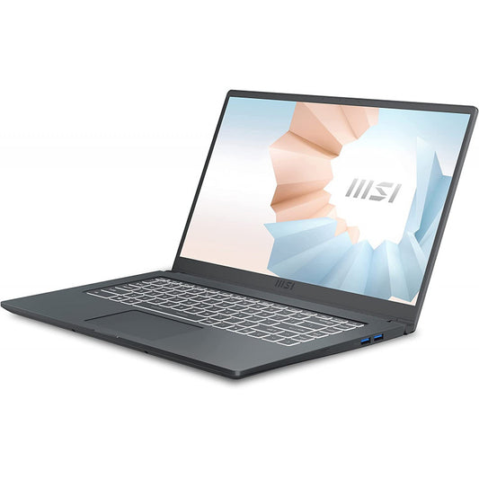 Laptop MSI Modern 15 A11M (Premium), Intel Core i7-1195G7 Hasta 5.0 GHz, RAM 16GB, SSD 512GB, LED 15.6" Full HD, Windows 11 Pro