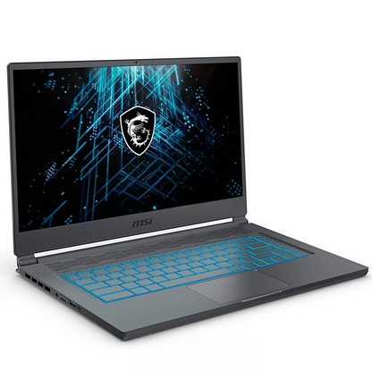Laptop MSI Stealth 15M Ultralight, Core i7-11375H Hasta 5.0 GHz, RAM 16GB, SSD 512GB, Video 6GB NVIDIA GeForce RTX 3060, LED 15.6" Full HD a 144Hz, Windows 11 Home (Laptop Gaming Deluxe)