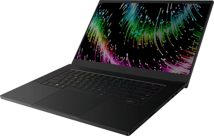 Laptop RAZER Blade 15 Gaming Deluxe, Core i7-11800H Hasta 4.6 GHz, RAM 32GB, SSD 1TB, Video 6GB NVIDIA GeForce RTX 3060, LED 15.6" 2K a 240 Hz, 100% Black Aluminum, Windows 11 Home