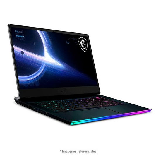 Laptop MSI GE66 Raider 10SGS, Intel Core i7-10750H Hasta 5.0 GHz, RAM 64GB, SSD 4TB, Video 8GB NVIDIA RTX 2080 SUPER, LED 15.6" FHD a 240 Hz, Windows 11 Pro