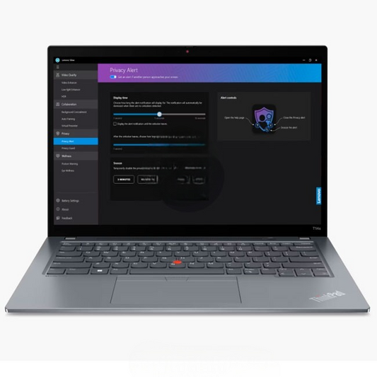 Ultrabook Lenovo ThinkPad T14s Gen 4, Core i7-1355U Hasta 5.0 GHz, RAM 16GB, SSD 512GB, 14" WUXGA, Peso 1.4 Kg, Windows 11 Pro