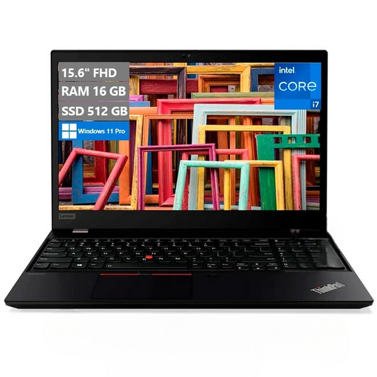 Laptop Lenovo ThinkPad T15 Gen 2, Intel Core i7-1165G7 Hasta 4.7 GHz, RAM 16GB, Sólido SSD 512 GB, Video NVIDIA GeForce MX450 2GB, LED 15.6" Full HD, Windows 11 Pro SP