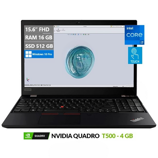 Laptop Lenovo Workstation ThinkPad P15s Touch 2da Gen, Intel Core i7-1165G7 2.8 GHz, RAM 16GB, SSD 512GB, Video 4GB NVIDIA Quadro T500, LED 15.6" Full HD Táctil , Windows 11 Pro