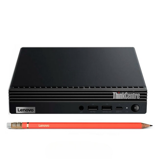 PC Lenovo ThinkCentre M70q Tiny Gen 3, Core i5-12400T Hasta 4.2 GHz, RAM 16GB, SSD 512GB, Wi-Fi, Peso 1.3 Kg, Windows 11 Pro