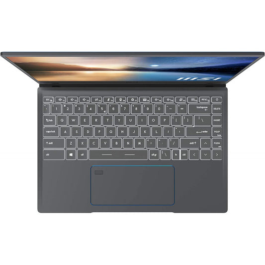 Laptop MSI Prestige 14 Evo A11M Ultrabook, Core i7-1185G7 Hasta 4.7 GHz, RAM 16GB, SSD 512GB, LED 14" FHD, Peso 1.2Kg, Windows 11 Pro