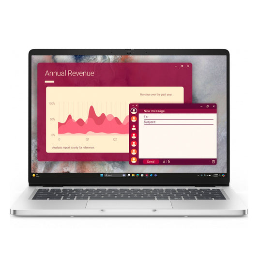 Laptop Dell Pro 16 Silver, Intel Core Ultra 7 255U Hasta 5.2, RAM 16GB, SSD 512 GB, LED 16" WUXGA, Windows 11 Pro