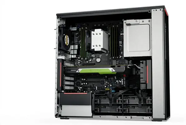 PC Lenovo WorkStation ThinkStation P520 Tower, Intel Xeon W-2135 Hasta 4.5 GHz, RAM 32 GB, SSD 1TB, 8GB NVIDIA Quadro T1000, Wi-Fi, 690W, Windows 10 Pro