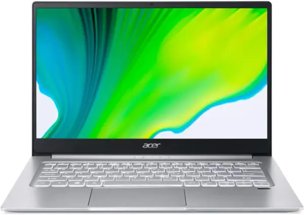 Laptop ACER Swift 3 SF314-59 Ultrabook, Intel Core i7-1165G7 2.8 GHz, RAM 8GB, SSD 256GB, Intel Iris Xe, LED 14" FHD, Windows 11 Home. Peso 1.2Kg
