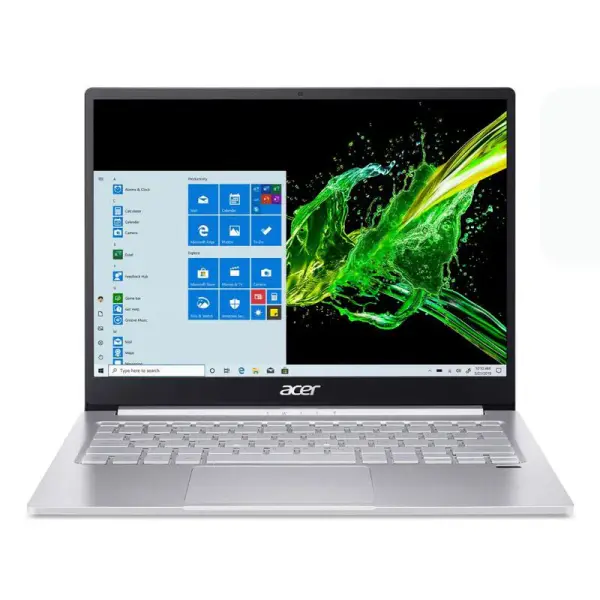 Laptop ACER Swift 3 SF313-52 Ultrabook, Core i5-1035G4 Hasta 3.7 GHz, RAM 8GB, SSD 256GB, Intel Iris Plus, LED 13.5" 2K, Windows 11 Pro, Peso 1.2 Kg