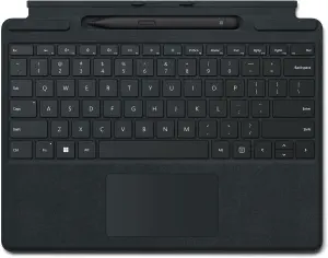 Teclado Microsoft Surface Pro Keyboard Cover con Slim Pen 2 (Negro)