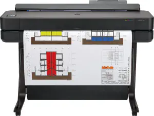 Plotter HP Desingjet T650 de 36 pulgadas, Wi-Fi, Calidad hasta 2400 x 1200 dpi, velocidad A1/D en 25 segundos