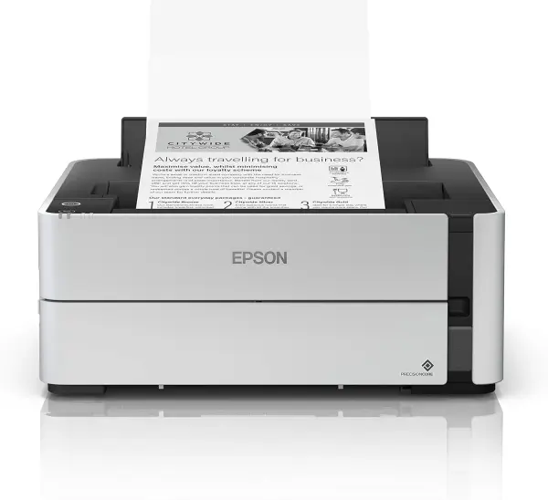 Impresora EPSON Ecotank ET-M1170, Monócroma A4, Impresión Doble Cara, USB 2.0, Ethernet, Wi-Fi Direct, Impresión móvil y en nube ( Oficina / Grupos de trabajo)