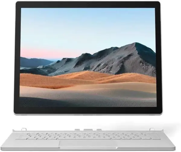 Convertible Microsoft Surface Book 3 (15"), Core i7-1065G7 Hasta 3.9 GHz, RAM 32GB, SSD 512GB, Video 6GB NVIDIA Quadro RTX 3000, Pantalla desmontable 15.0" UHD 4K Táctil, Windows 11 Pro