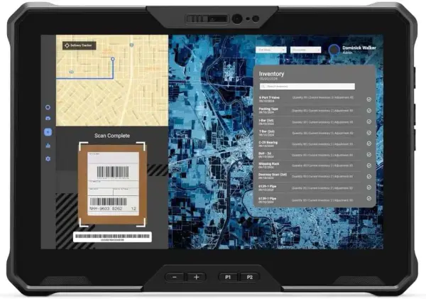 Tablet Dell Latitude 7030 Rugged Extreme, Intel Core i5-1240U Hasta 4.1 GHz, RAM 32GB, SSD 512GB, GPS NEO-M9, LED 10.1" FHD+ Touch, W11P