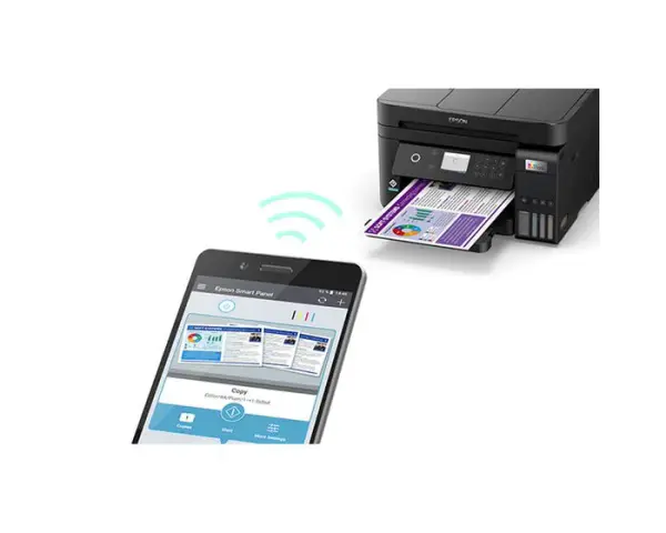 Impresora EPSON Multifuncional Ecotank L6270 - A4 / Impresión automática a doble cara (Dúplex) / ADF / Red / Wi-Fi Direct®