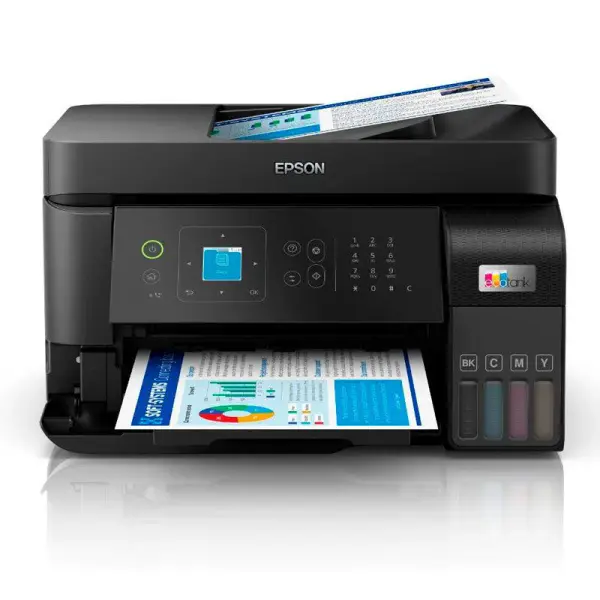 Impresora EPSON Multifuncional Ecotank L5590- A4 / ADF / LAN-RJ45 / FAX / USB 2.0 / Wi-Fi Direct®