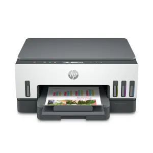 Impresora HP Multifuncional Smart Tank 720 a Color, Velocidad de 15 ppm, Impresión a Doble Cara, Wi-Fi 5G, USB 2.0